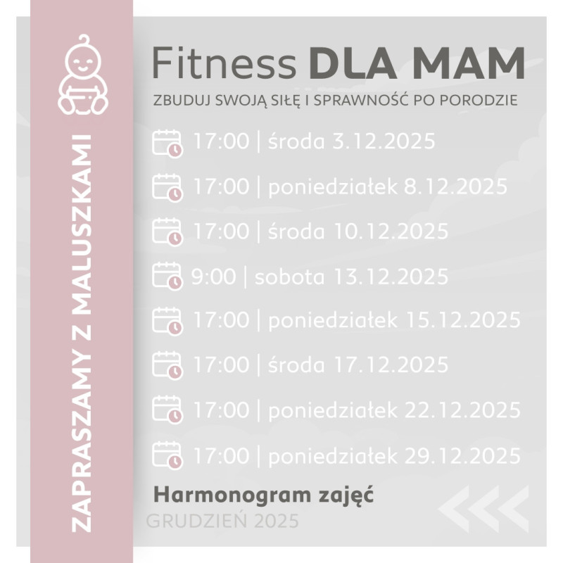 Fitness dla mam GRUDZIEŃ