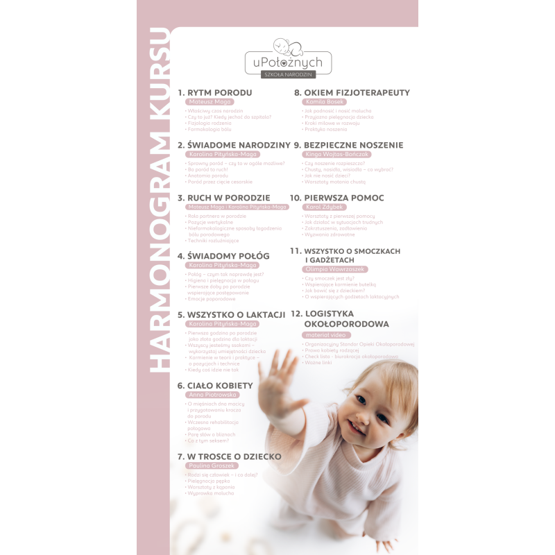 Kurs w poniedziałki i środy od 19.01.2026 19:00