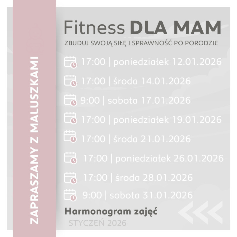 Fitness dla mam STYCZEŃ