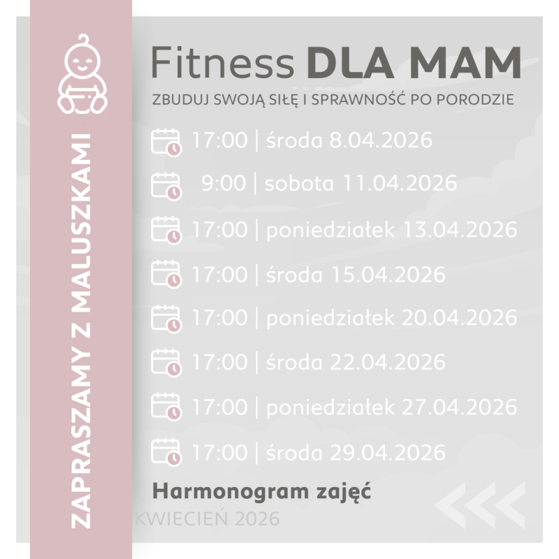 Fitness dla mam KWIECIEŃ 2026