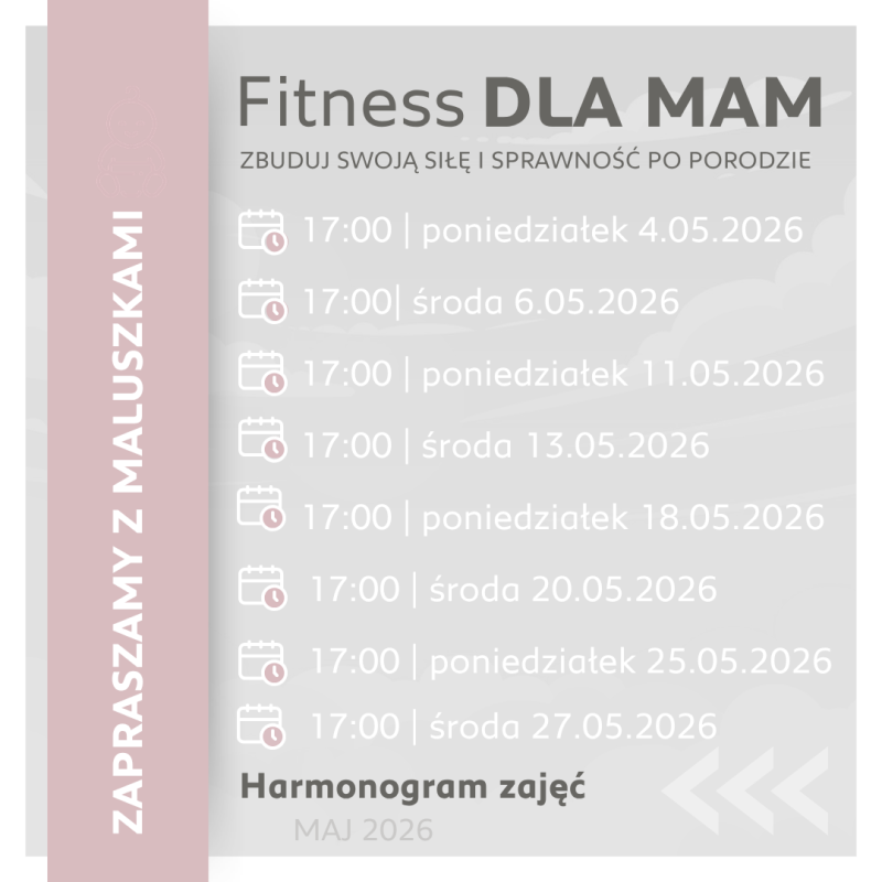 Fitness dla mam MAJ 2026