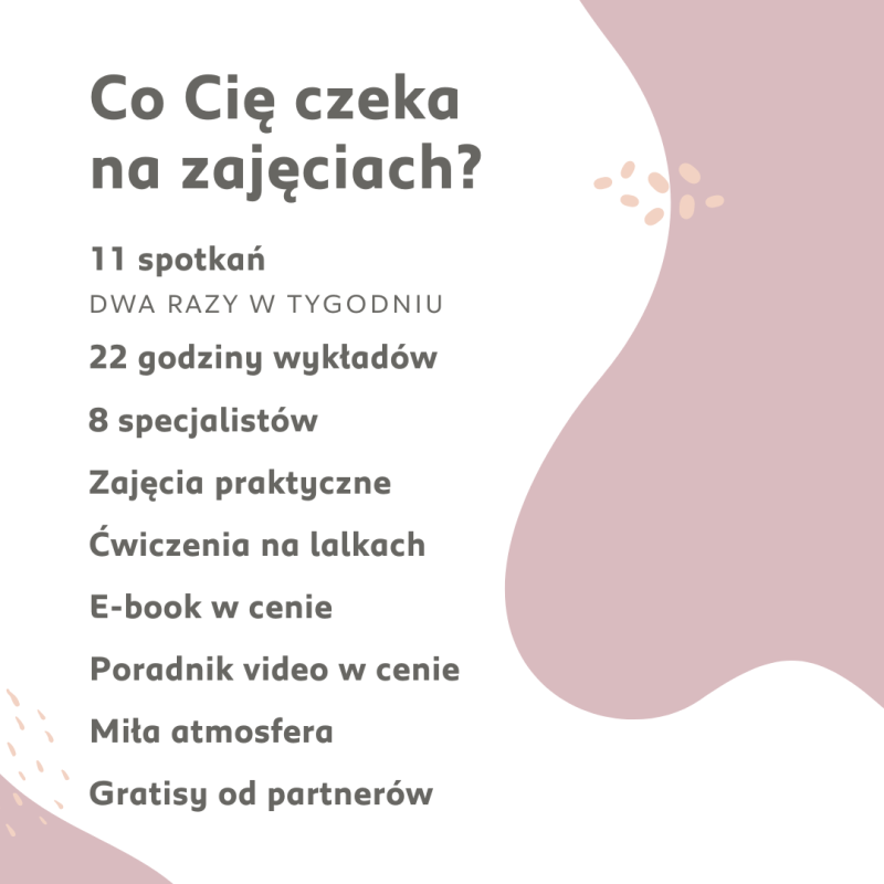 Szkoła rodzenia we wtorki i czwartki od 24.11.2026 19:15