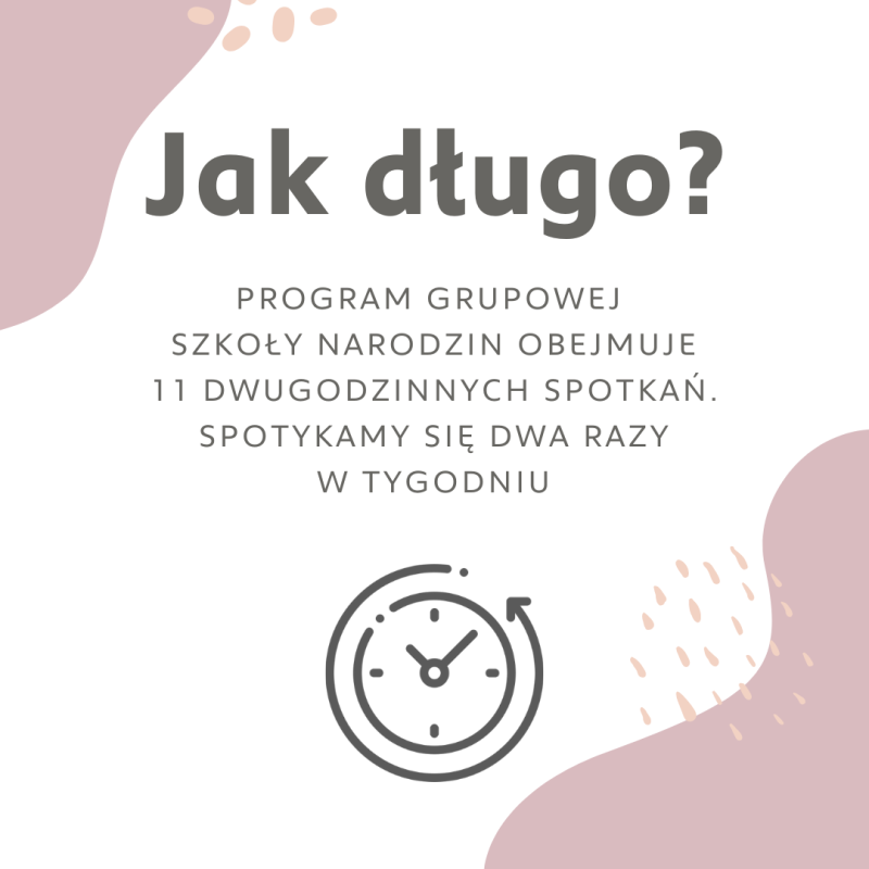 Szkoła rodzenia we wtorki i czwartki od 24.11.2026 19:15
